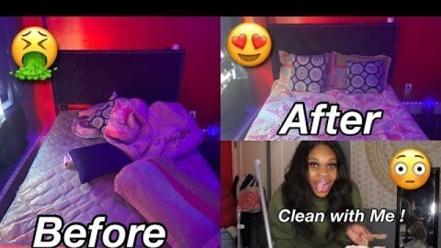 'CLEAN MY ( MESSY ) ROOM WITH ME !!  