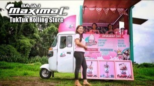 'Maxima Cargo Tuktuk Rolling Store Food Truck'