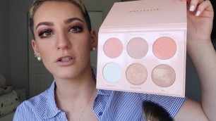 'GRWM || TRYING NEW PRODUCTS | ANASTASIA BEVERLY HILLS NICOLE GUERRIERO GLOW KIT | NEW MORPHE PALETTE'