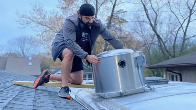 'Food Truck Build: Powering up the Exhaust Fan'