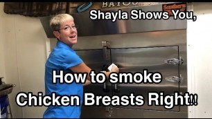 'How to Smoke Chicken Breasts Right!'