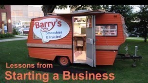 'What I learned Starting a Business - Food Vendor Trailer / Food truck / Concession Stand Trailer'