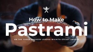 'How to Make Pastrami | Cure & Smoke'
