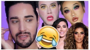 'Beauty Influencers - Pro MUA Reacts #Makeup'