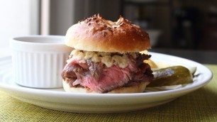 'Beef on Weck Part 2: The Meat - How to Pan-Roast Beef for Beef on Weck Sandwich'