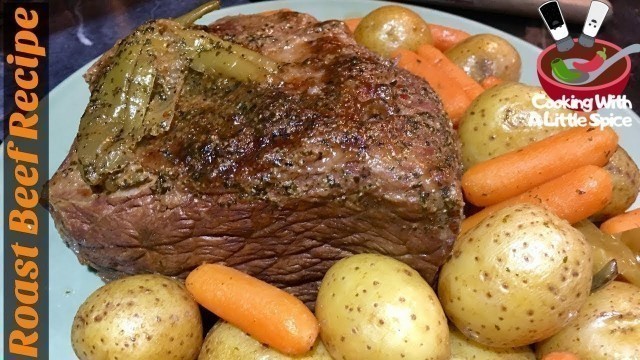 'Best Oven Baked Roast Beef Recipe'