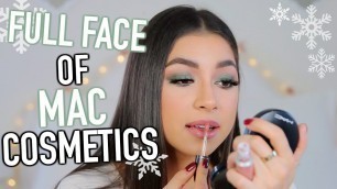 'Full Face of MAC Cosmetics Makeup Tutorial! + How To Get Sleek Straight Hair!'