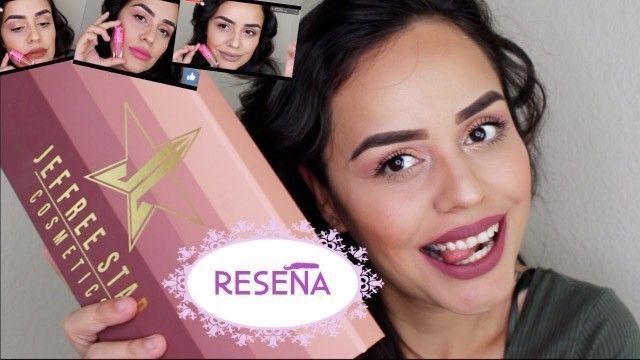 'RESEÑA DE LABIALES JEFFREE STAR COSMETICS | REVIEW NUDE VOL.1'