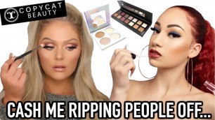 'TESTING BHAD BHABIE\'S MAKEUP | COPYCAT BEAUTY FIRST IMPRESSIONS'