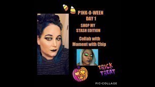 'Meesha Lou Witchcraft Palette | P1nk-O-Ween Day 1 | Shop My Stash Edition Collab w/Moment with Chip'