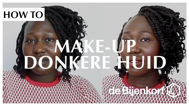 'MAC make up tutorial voor de donkere huid | de Bijenkorf'