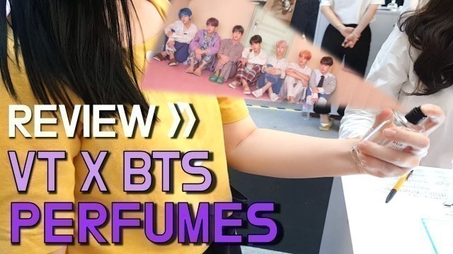 'I tried VT X BTS Perfume, and...? | 방탄 VT 향수 솔직한 리뷰'