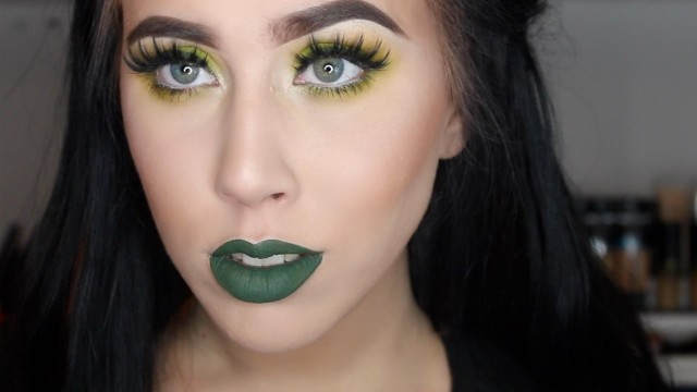 'Crocodile Tears by Jeffree Star Cosmetics Inspired Look | Green Eyeshadow look'