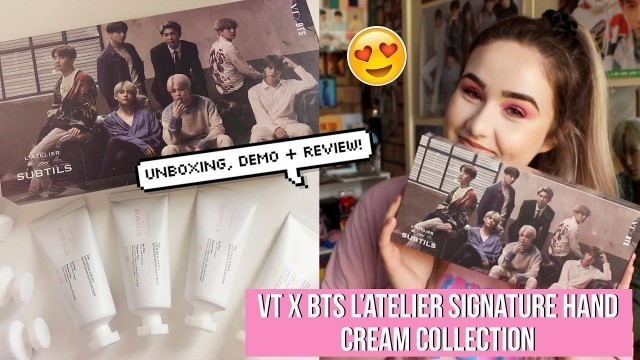 'VTXBTS L\'ATELIER SUBTILS SIGNATURE HAND COLLECTION | UNBOXING AND REVIEW'