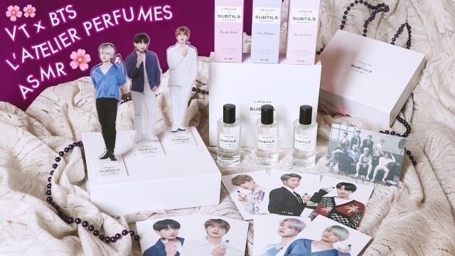 'VT x BTS L\'ATELIER PERFUMES ASMR Unboxing | celinessi'