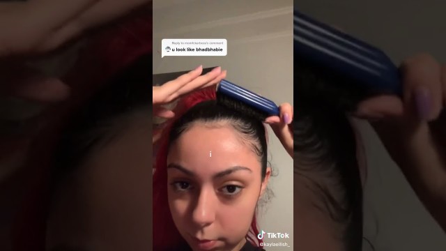 'Rapper Bhad Bhabie\'s Look-Alike TikTok: kaylaeilish_'