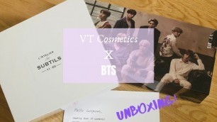 'Unboxing VTxBTS Hand Creams and Eau de Toilette! 