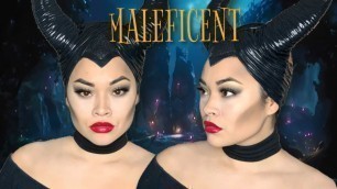 'MALEFICENT MAKEUP TUTORIAL EASY'