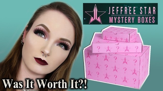 'JEFFREE STAR COSMETICS MYSTERY BOX UNBOXING (Was It Worth It?)'