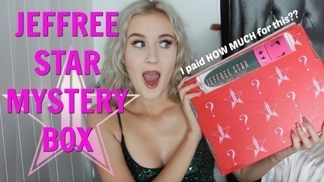 'JEFFREE STAR COSMETICS VALENTINE\'S MYSTERY BOX UNBOXING - A VERY HONEST REVIEW'