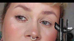 'Review & Try on of Lush Cosmetics Lush Lashes Mascara | Cruelty Free lengthening Mascara'