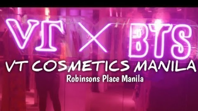 'VLOG#10 : VT X BTS COSMETICS IN MANILA!!'