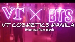 'VLOG#10 : VT X BTS COSMETICS IN MANILA!!'