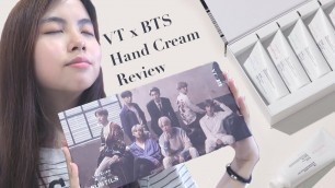 'VT X BTS L\'ATELIER des SUBTILS Hand Cream REVIEW | SlytheReine'