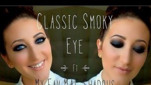 'Makeup Tutorial | Classic Smokey Eye ft. My Favorite MAC Eyeshadows'