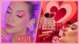 'Kylie Cosmetics 2022 Valentines Collection Review & Tutorial'