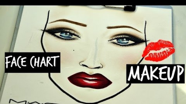 'MAC Face Chart Makeup Tutorial | HOW TO (UPDATED)'