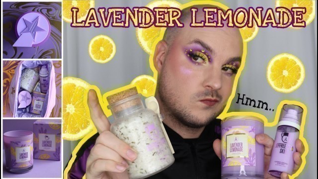 'BRUTALLY HONEST Lavender and Lemonade by Jeffree Star Cosmetics review'