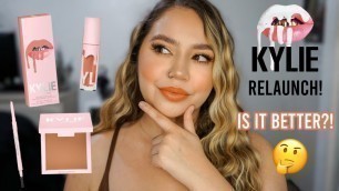 'KYLIE COSMETICS RELAUNCH REVIEW | IS IT BETTER?! | Makeupbytreenz'