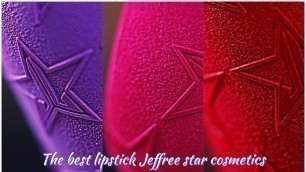 'THE MOST BEAUTIFUL LIPSTICK EVER! JEFFREE STAR COSMETICS VELVET TRAP'