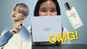 '[UNBOXING] VT X BTS PERFUME - JIMIN (EAU DE POUDRE)'