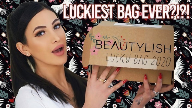 'Beautylish Lucky Bag 2020 Unboxing Jeffree Star Cosmetics Edition! I CANT BELIEVE HOW LUCKY I GOT!!!'