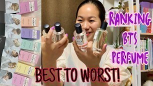'BTS Perfume Unboxing, First Impression and My Ranking! L’ Atelier des Subtils VT X BTS Collection'