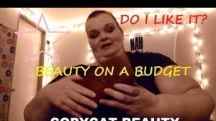 'Jeffree Star & Bhad Bhabie Made Me Do It! | Copycat Beauty Review'