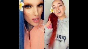 'Jeffree Star Collabs With Bhad Bhabie| SnapChat Story'