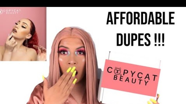 'COPYCAT BEAUTY Makeup Look I’m SHOOKTH #BhadBhabie #copycatbeauty'