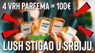 'TOP 4 seksi parfema ispod 4000 dinara - najbolji LUSH COSMETICS parfemi 