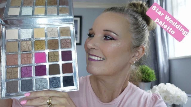 'Star Wedding palette/JEFFREE STAR Cosmetics/2 looks one palette/1st impression/review'