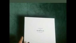 'Kim taehyung perfume unboxing [VT × BTS]'