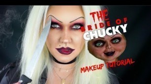 'Bride Of Chucky Makeup Tutorial! | HALLOWEEN 2017'