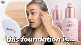 'I WAS SHOCKED! | DETAIL COSMETICS FRESH FILTER FOUNDATION REVIEW | MAE LAYUG'