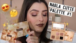 'NABLA Cutie Palette #1 NUDE | Makeup With Meg'