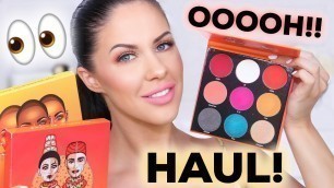 'HUGE MAKEUP & BEAUTY HAUL!! | JUVIAS PLACE, JEFFREE STAR COSMETICS, COLOURPOP & MORE!!!'