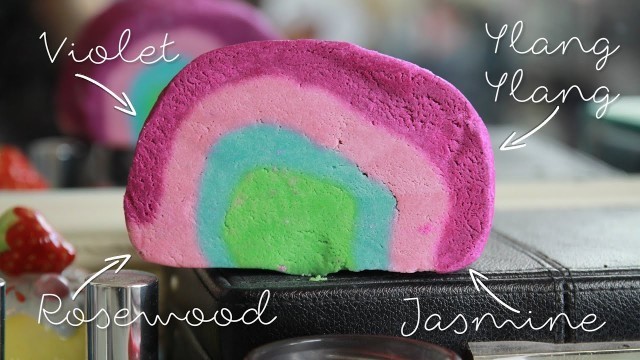 'Lush Cosmetics : Ultra Violet Bubble Bar Demo'