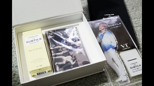 'Unboxing: VT x BTS L\'Atelier des Subtils Perfume (JIMIN EAU DE POUDRE)'