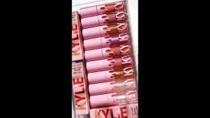 'Kylie Cosmetics ✨NEW✨ High Glosses #kyliehighgloss #highglosses #nudelips #lipstickjunkie #shorts'